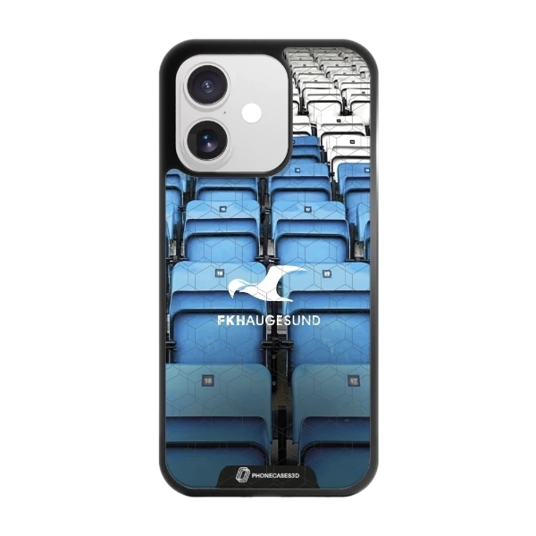 Phonecases3D iPhone 17 FK Haugesund -3D suojakuori, musta