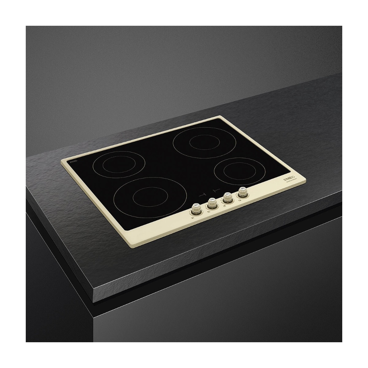 Smeg Colonial 60 cm induktionskogeplade SI764POM ( billede 3