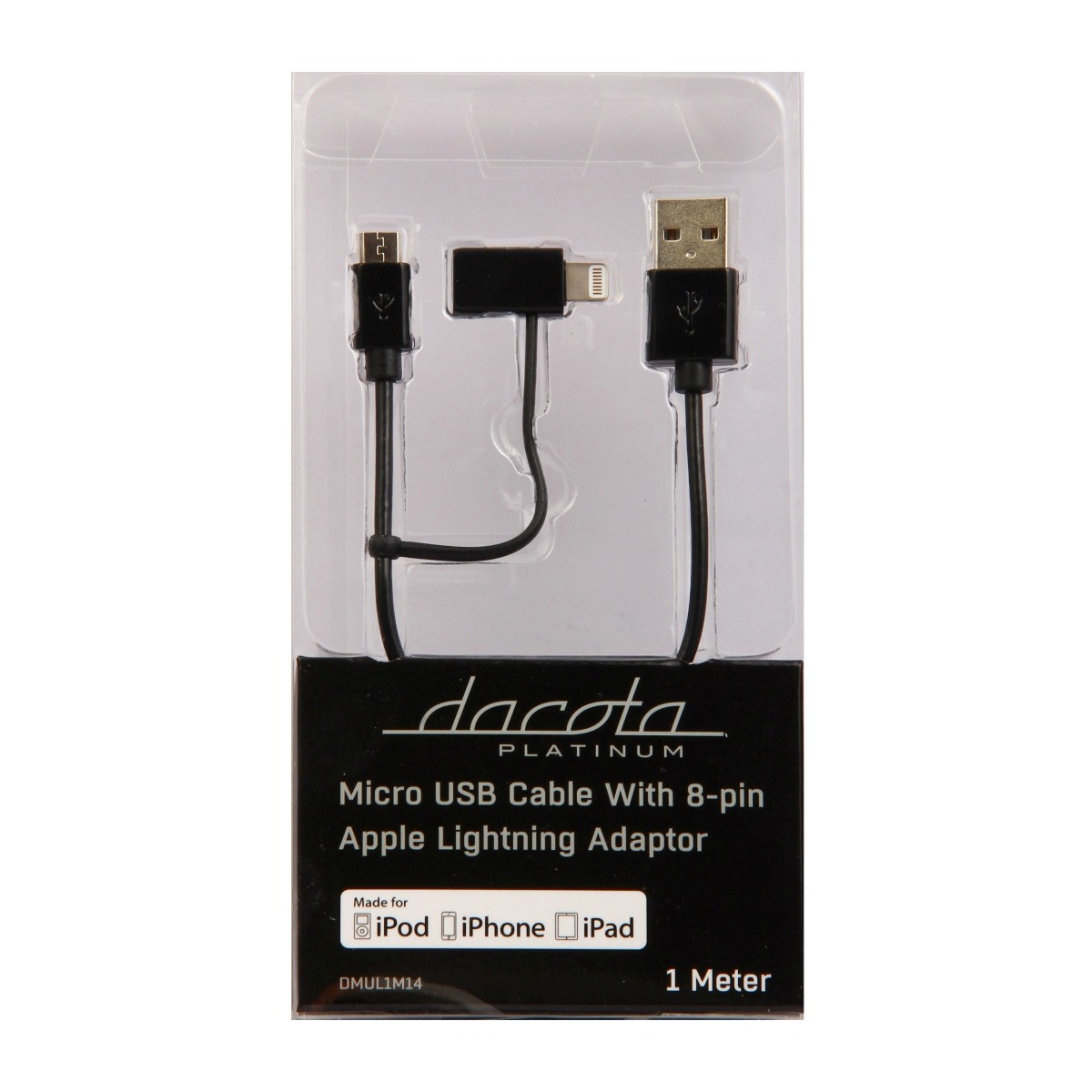 DACOTA P. MICRO USB CABLE WLIGHTNING AD Power.no DACOTA P. MICRO USB CABLE WLIGHTNING AD Power.no