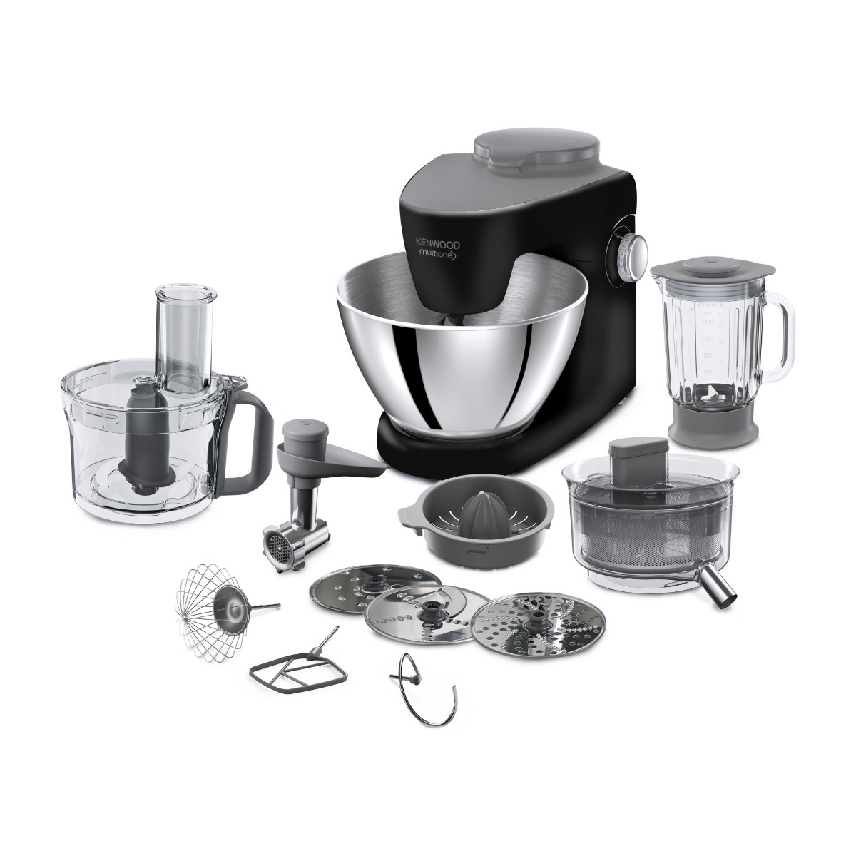 KENWOOD MULTIONE KHH326BK KØKKENMASKINE - Power.dk