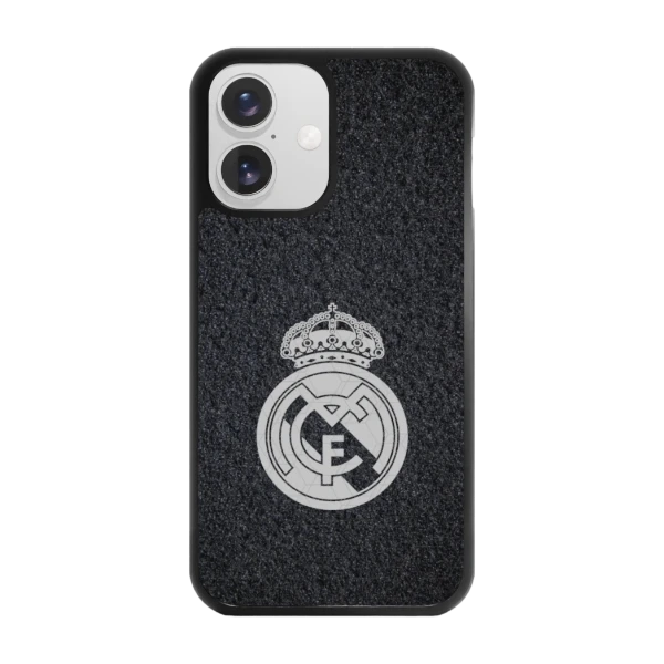 Phonecases3D iPhone 16 Real Madrid -3D suojakuori, musta