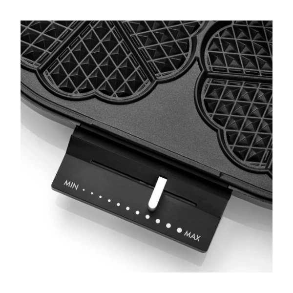 OBH Nordica Deluxe Double dobbelt vaffeljern, stål - Power.no