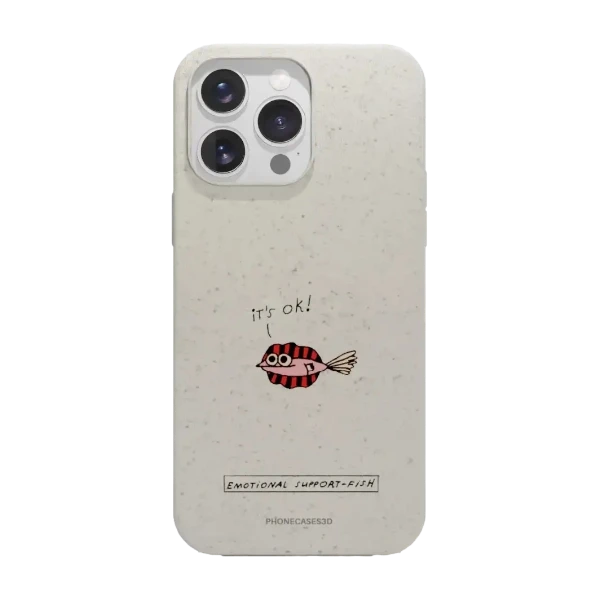 Phonecases3D iPhone 16 Pro Max Maja Säfström kompostoituva suojakuori, valkoinen