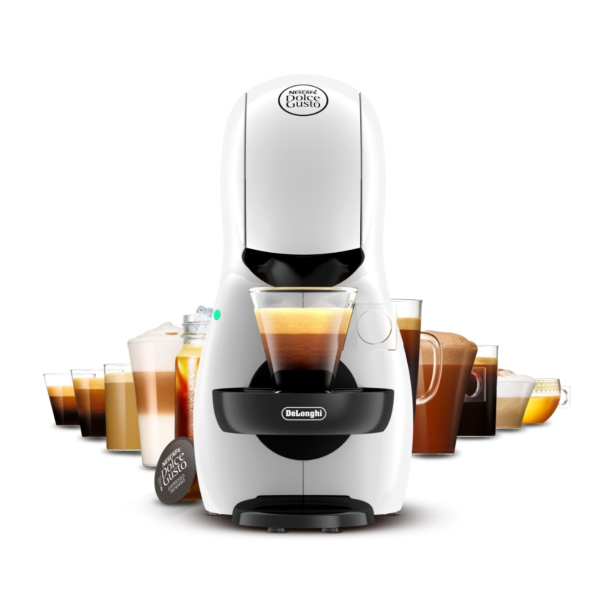 DeLonghi De'Longhi Nescafé Dolce Gusto Piccolo XS EDG110.WB - coffee machine - 15 bar billede 1