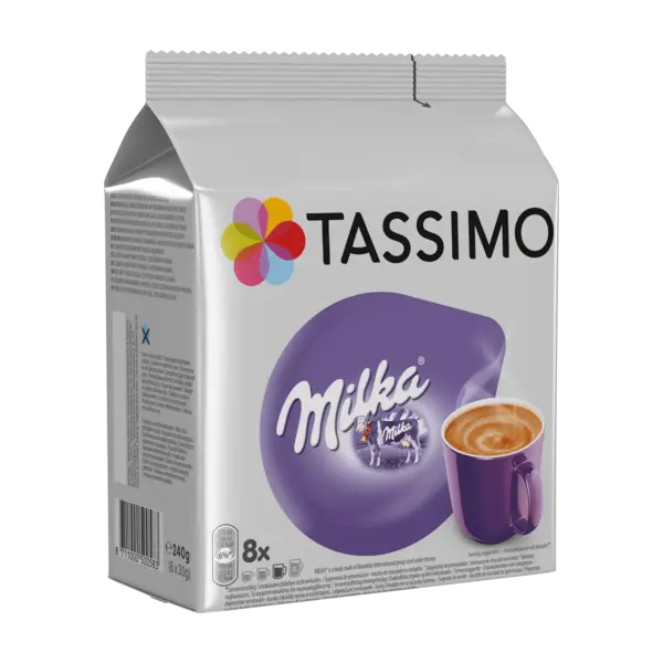  Tassimo Milka Chocolate (8 servings) : Grocery