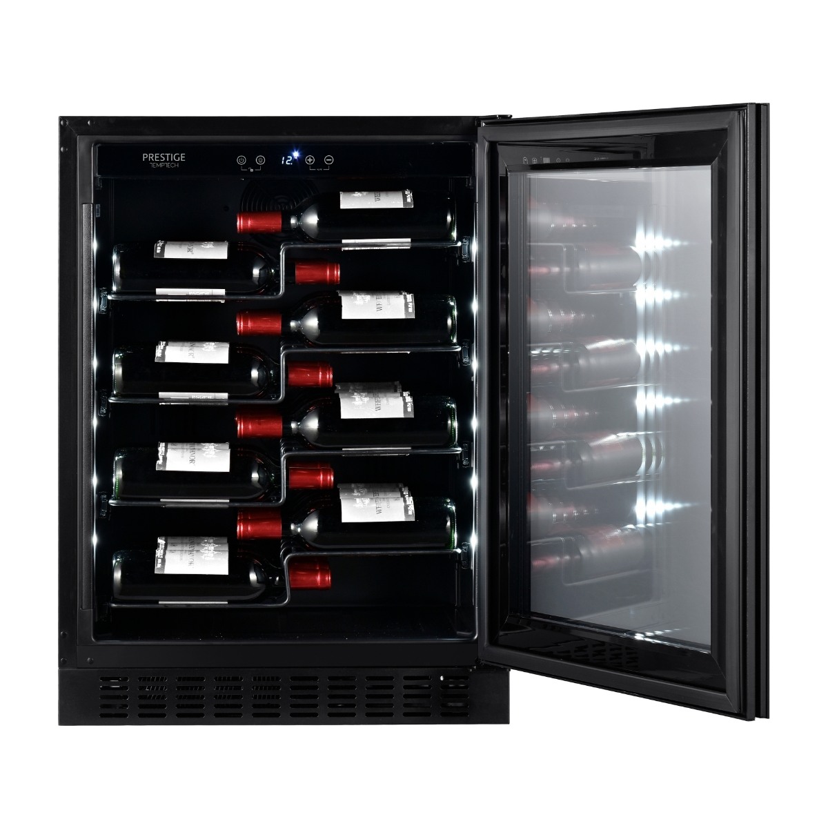 Temptech Prestige PRESPROX60SRB vinskab billede 7