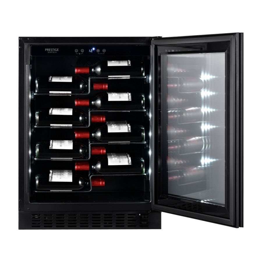 Temptech Prestige PRESPROX60SRB vinskab billede 9