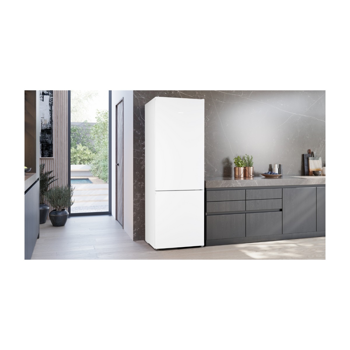 Siemens iQ300 KG49NVWDG kølefryseskab billede 4