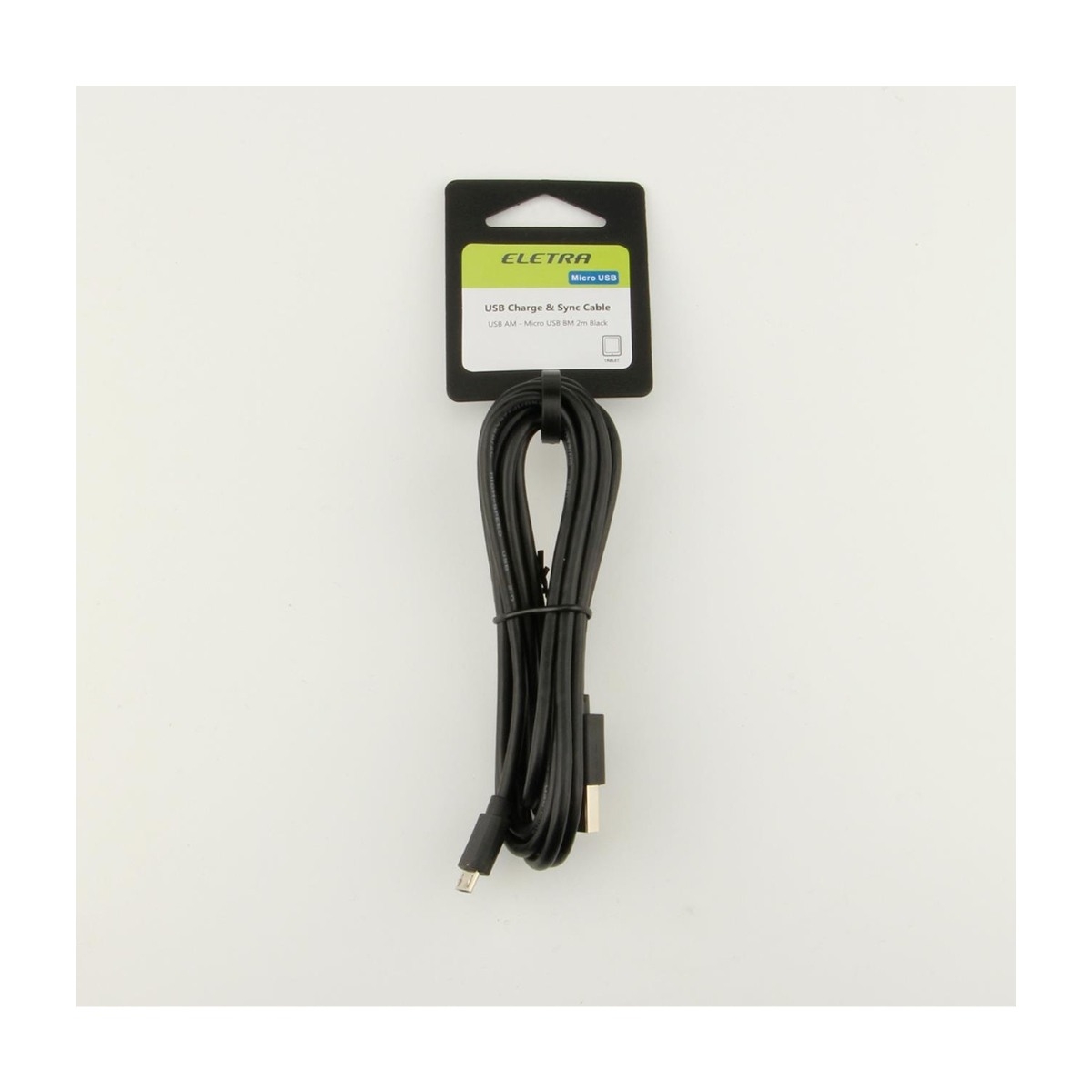 ELETRA USB MUSB TABLET CABLE 2M Power.no ELETRA CHARGER KIT IPAD 2M Power.no