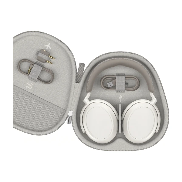 Sennheiser Momentum 4 Wireless brusreducerande hörlurar, vit
