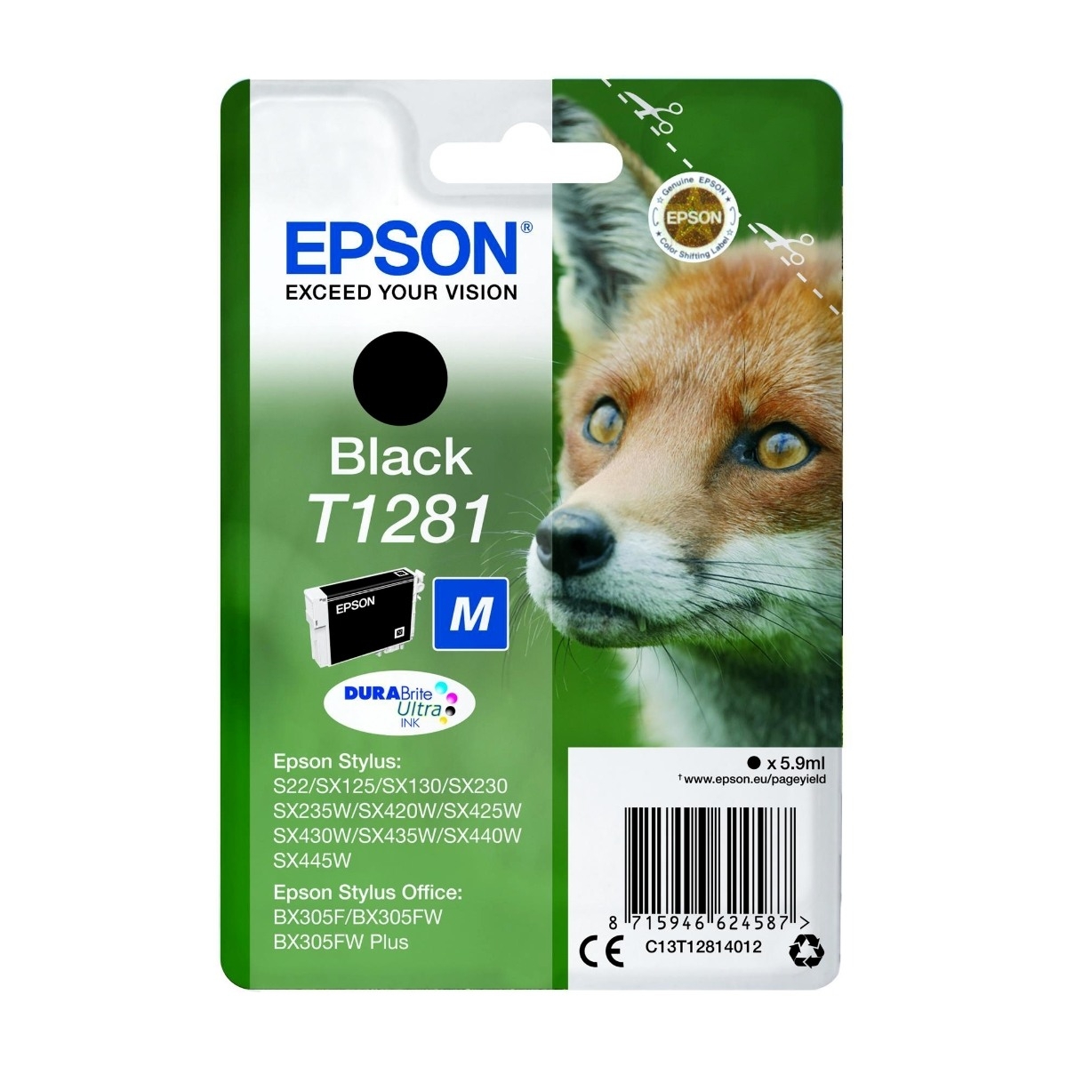 Epson T1281, sort