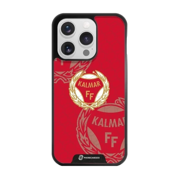 Phonecases3D iPhone 15 Pro Kalmar FF -3D suojakuori, musta