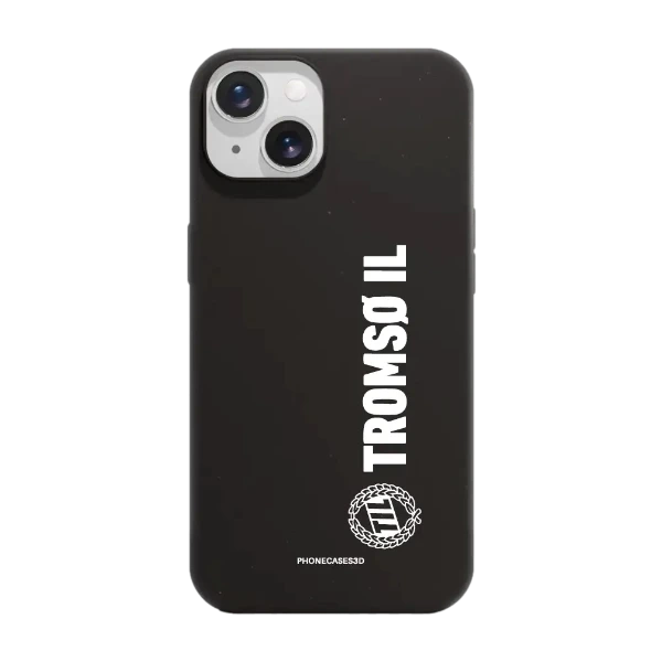 Phonecases3D iPhone 14 Tromsø IL kompostoituva suojakuori, musta
