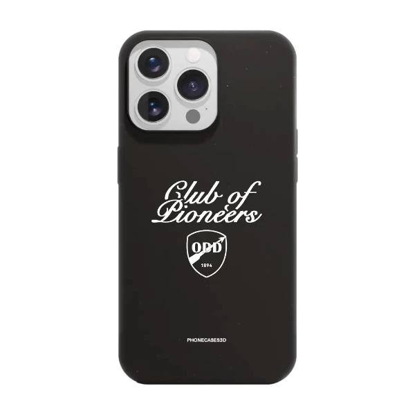 Phonecases3D iPhone 13 Pro Odds Ballklubb kompostoituva suojakuori, musta
