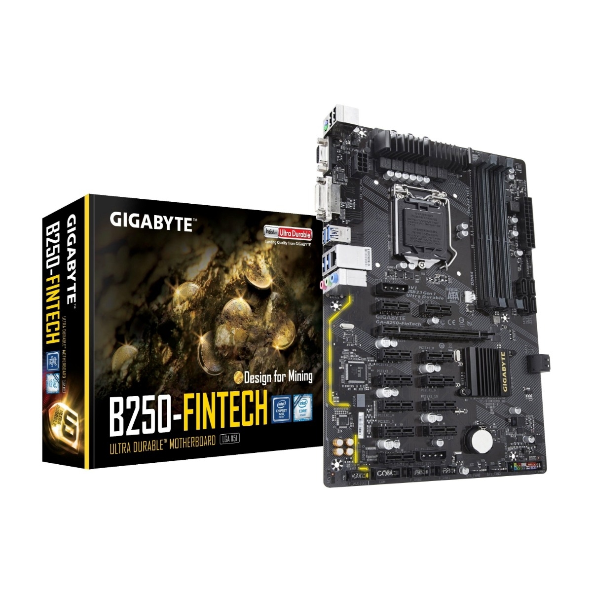 Gigabyte fintech b250 не запускается