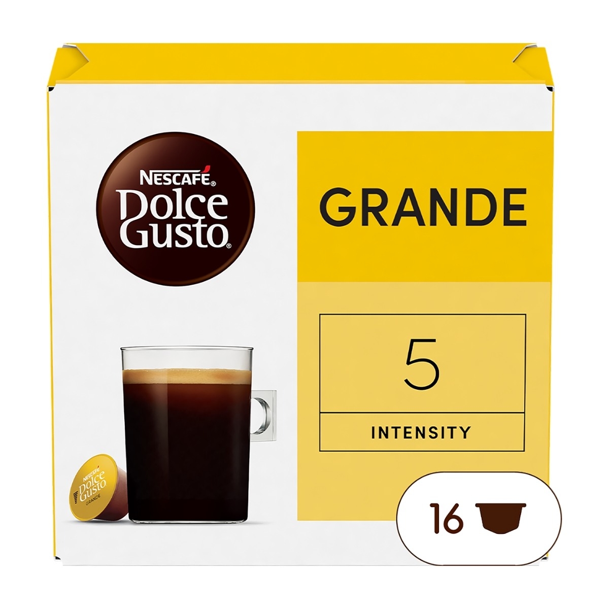 Nescafe Dolce Gusto Grande kaffekapsler 16 stk