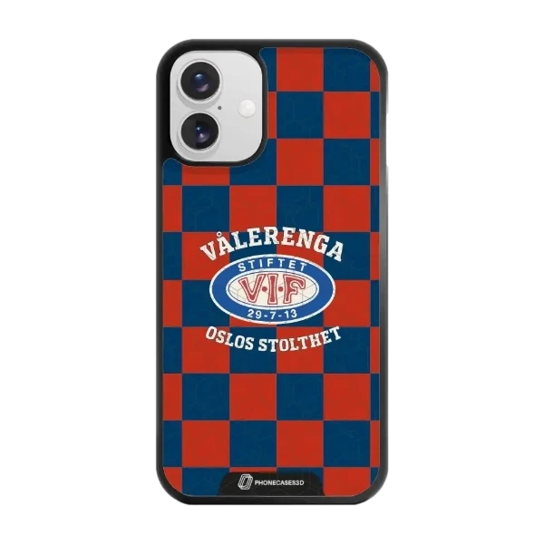 Phonecases3D iPhone 16 Plus VIF -3D suojakuori, musta