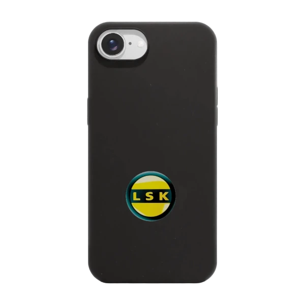 Phonecases3D iPhone 17e/16e Lillestrøm SK kompostoituva suojakuori, musta