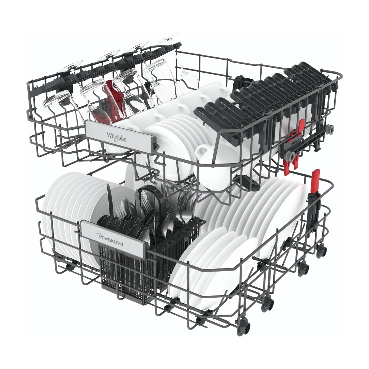 Whirlpool W Collection WUO3T333PFX opvaskemaskine billede 9
