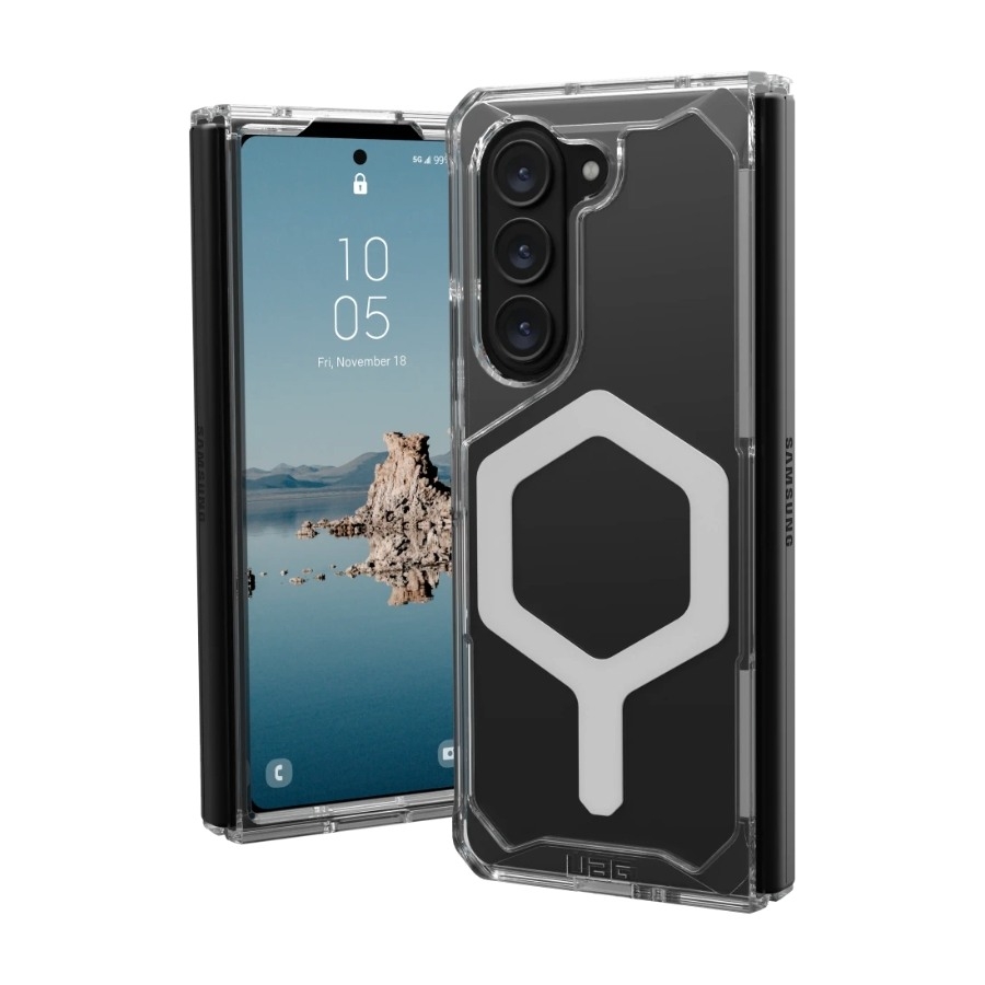 UAG Samsung Galaxy Z Fold5 Plyo Pro skal Ice/silver