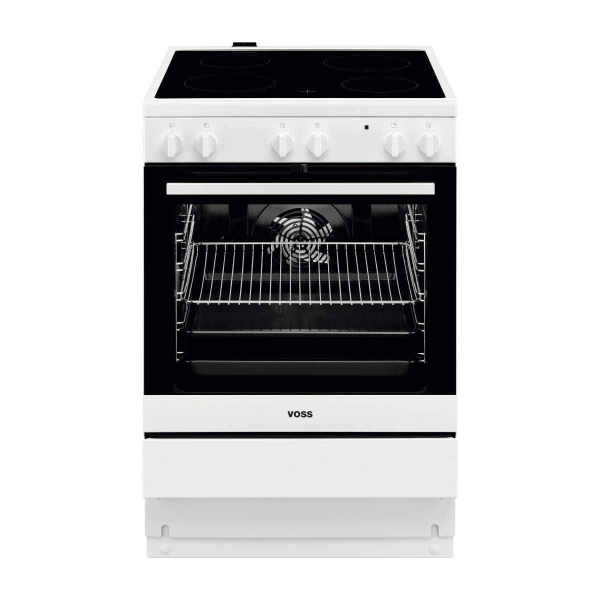 Voss 600-seriens VKK60000HV keramiske komfur billede 1