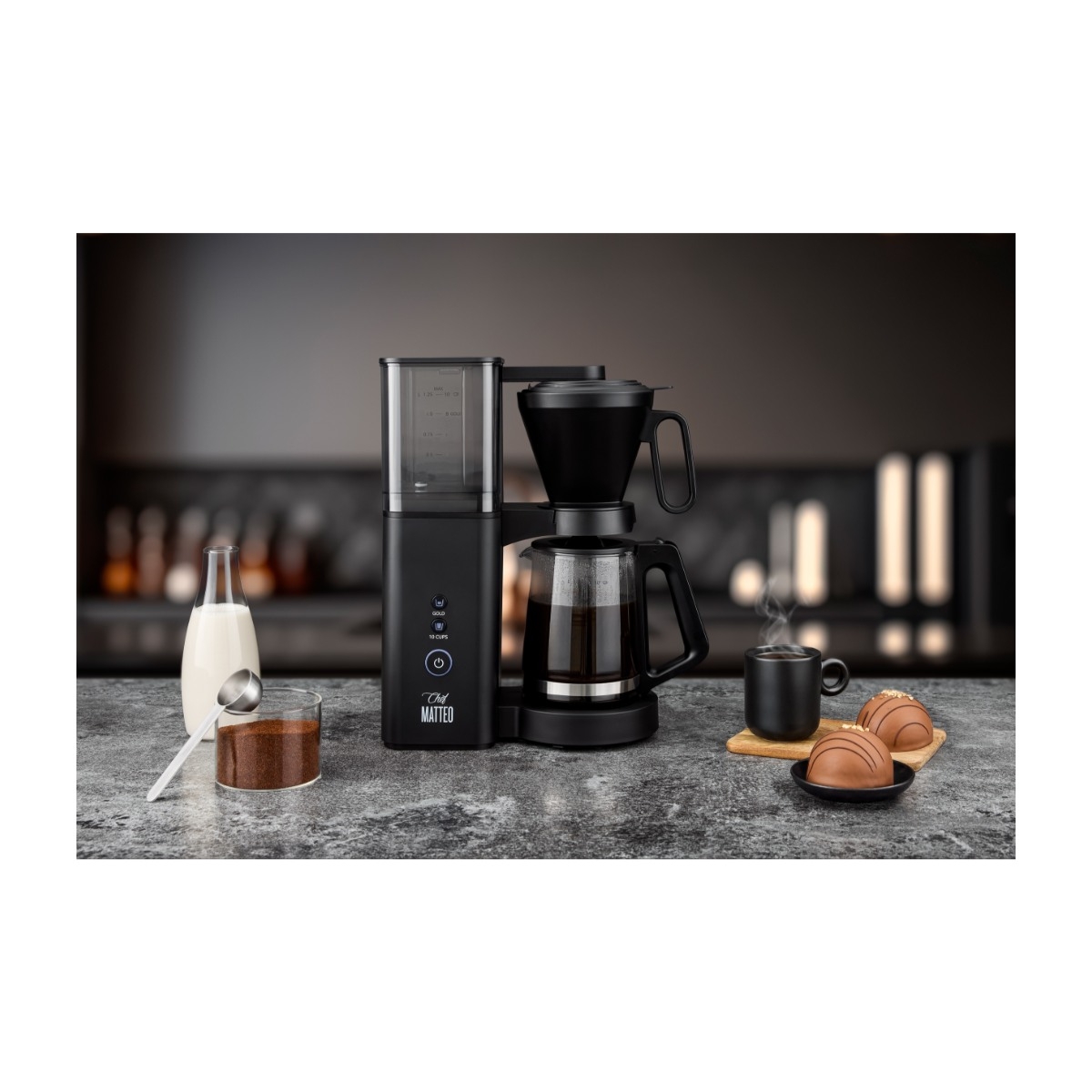 Chef Matteo Oro kaffemaskine billede 5