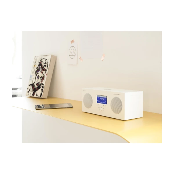 Tivoli Audio music System Three+ DAB radio, white - Power.no