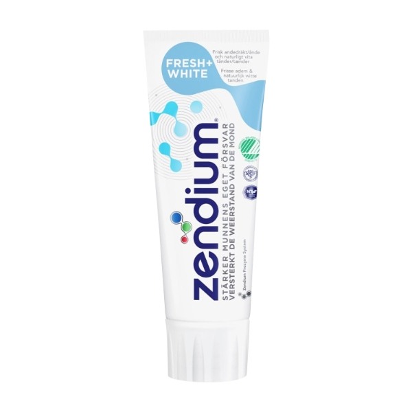 Zendium Tannkrem Fresh&White 75ml