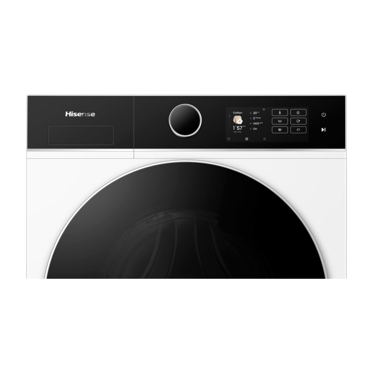 Hisense WD5I1245BWR kombineret vaskemaskine/tørretumbler billede 3