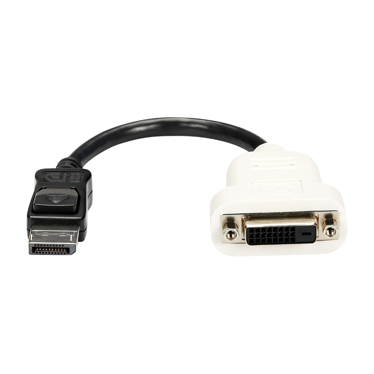 StarTech.com DP2DVI Video kabel Kopling 0,24 M DisplayPort Dvi-D, svart