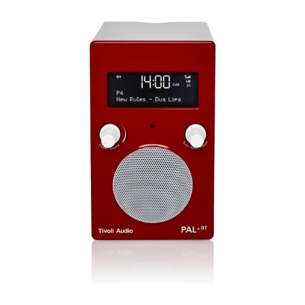 TIVOLI AUDIO PAL+ BT DAB RADIO RED MK2 Power.dk