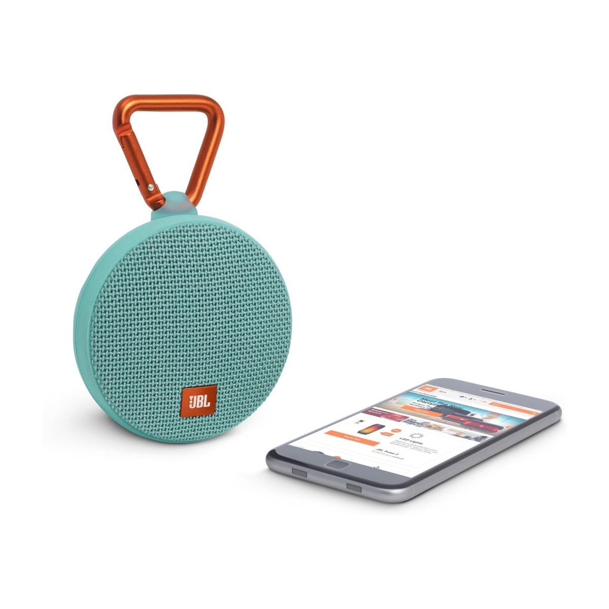 JBL CLIP 2 BT SPEAKER TEAL Power.no