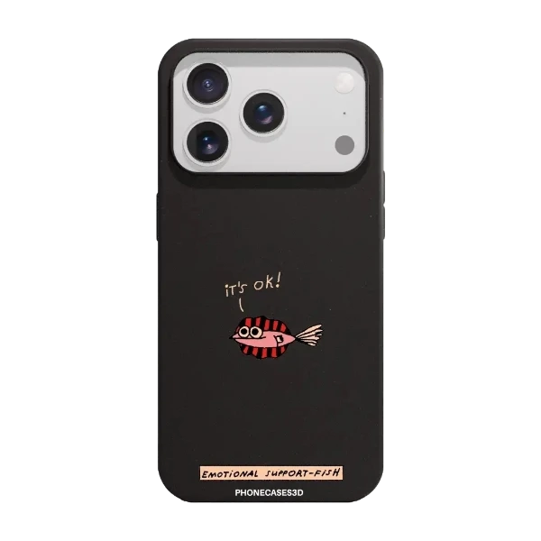 Phonecases3D iPhone 17 Pro Max Maja Säfström kompostoituva suojakuori, musta