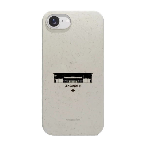 Phonecases3D iPhone 17e/16e Leksands IF kompostoituva suojakuori, valkoinen