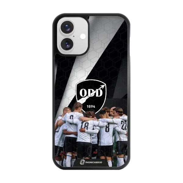 Phonecases3D iPhone 16 Plus Odds Ballklubb -3D suojakuori, musta
