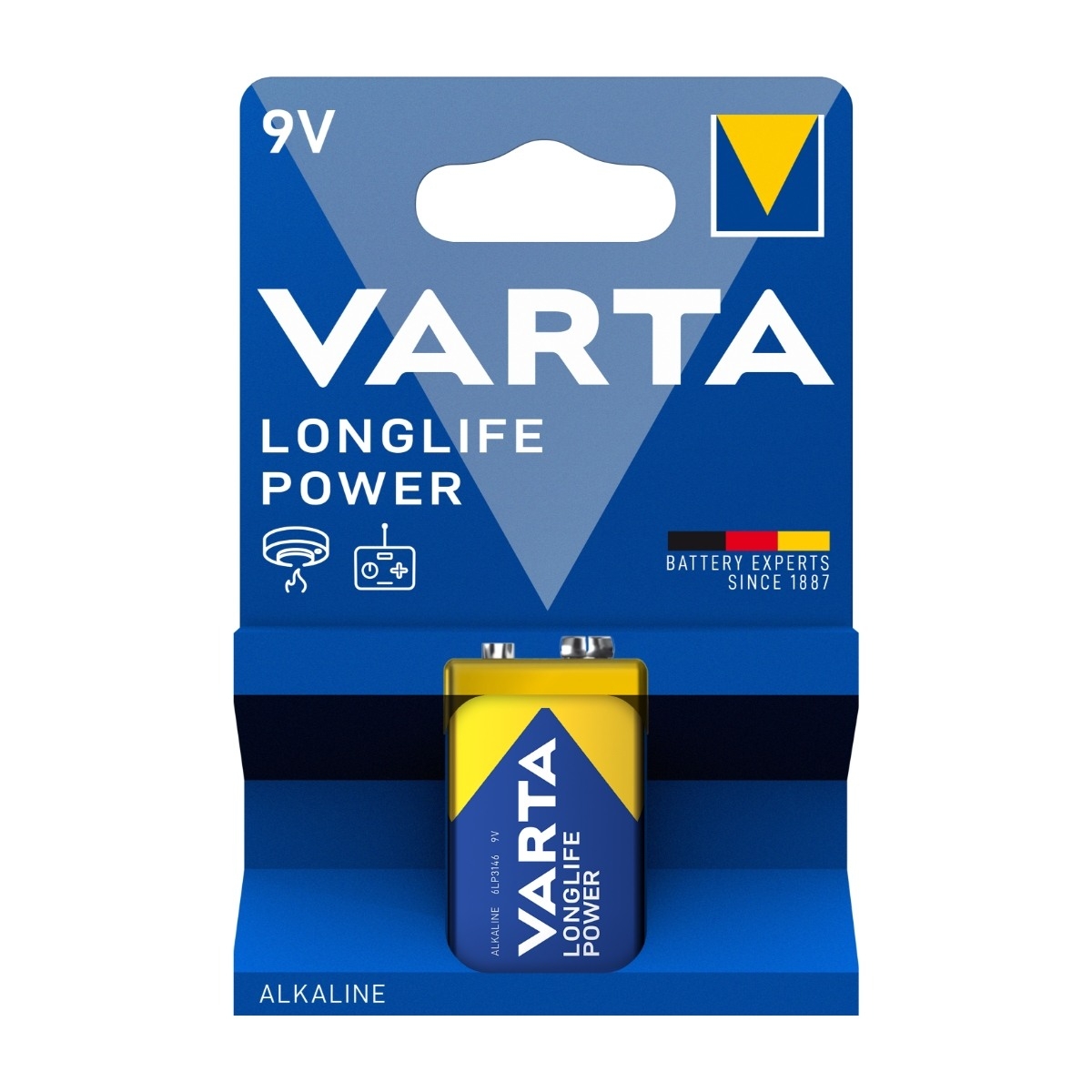 VARTA Longlife Power 9V batteri