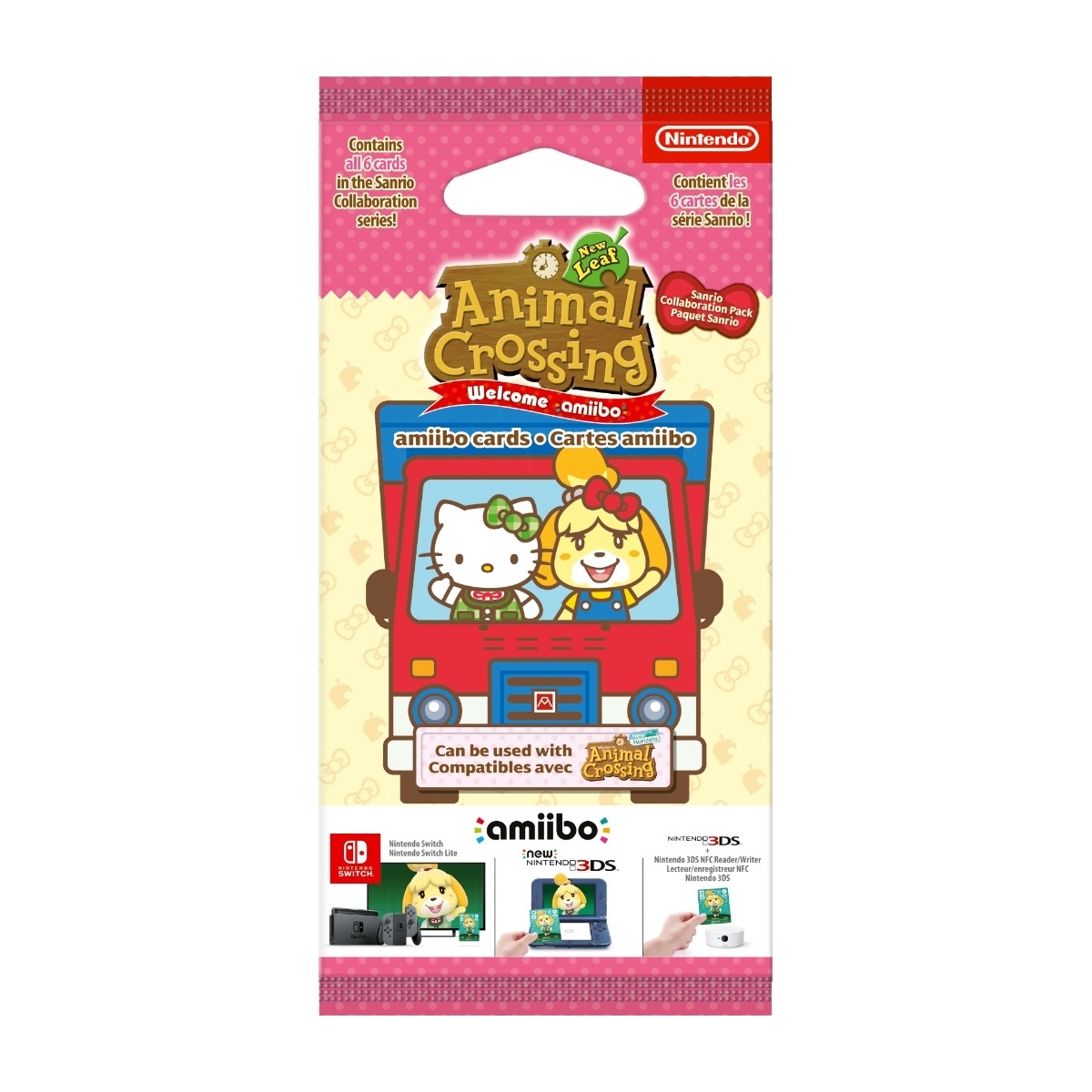 Amiibo Card: Animal Crossing Welcome Amiibo! Sanrio Collaboration -Korttipaketti (nintendo)