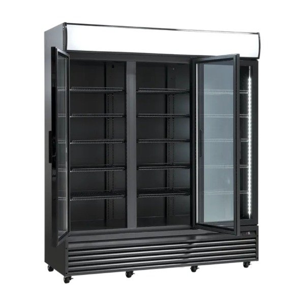 Scancool SD 1502 BHE displaykøleskab billede 4