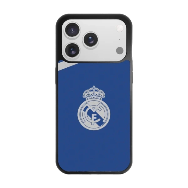 Phonecases3D iPhone 17 Pro Max Real Madrid -3D suojakuori, musta