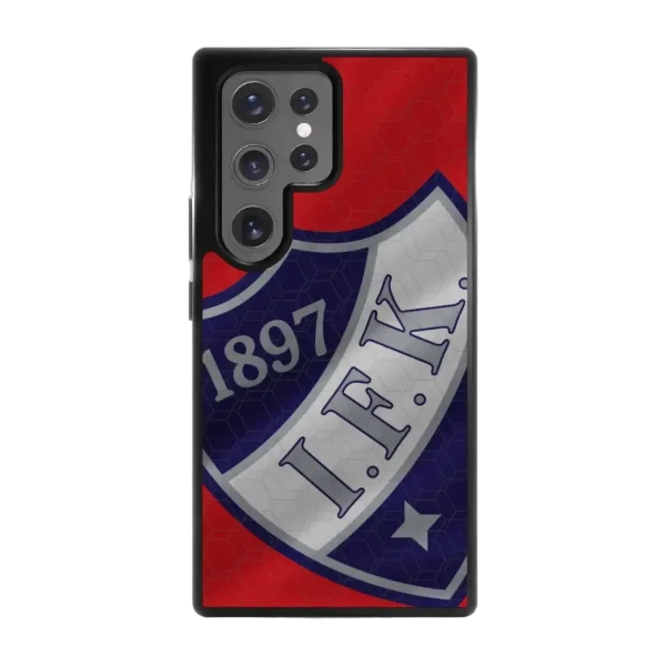 Phonecases3D Samsung Galaxy S25 Ultra HIFK Hockey -3D suojakuori, musta