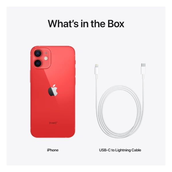 APPLE IPHONE 12 MINI 64 GB (PRODUCT)RED™ - POWER.dk