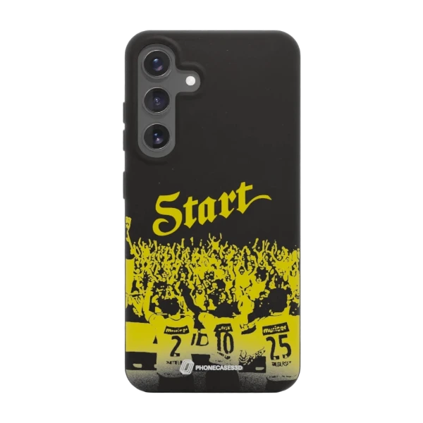 Phonecases3D Samsung Galaxy S25+ IK Start kompostoituva suojakuori, musta