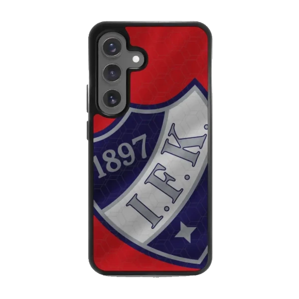Phonecases3D Samsung Galaxy S25 HIFK Hockey -3D suojakuori, musta