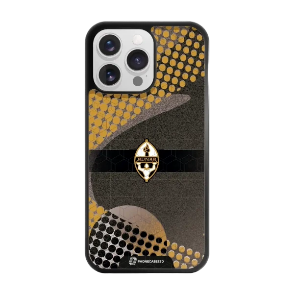 Phonecases3D iPhone 16 Pro Max IL Runar -3D suojakuori, musta