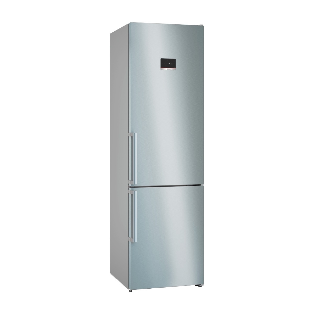Bilde av Serie   6 KGN39AIBT - Kjøleskap/fryser - bunnfryser - bredde: 60 cm - dybde: 66.5 cm - høyde: 203 cm - 363 liter - Klasse B - inox