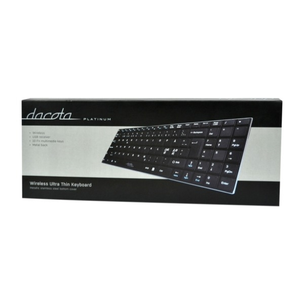 DACOTA PLATINUM WIRELESS KEYBOARD. Power.no DACOTA PLATINUM WIRELESS KEYBOARD. Power.no