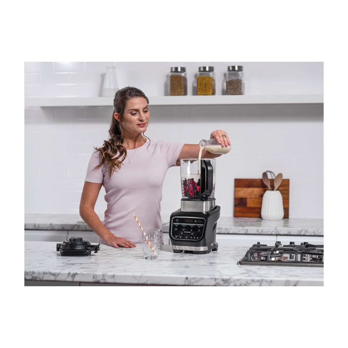 Ninja Blender & soup maker HB150EU - 1000 W billede 8