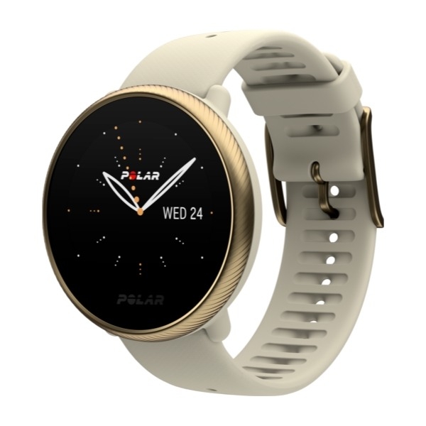Polar Ignite 2 sportsklokke Sjampagne/gull S-L (Demoprodukt)
