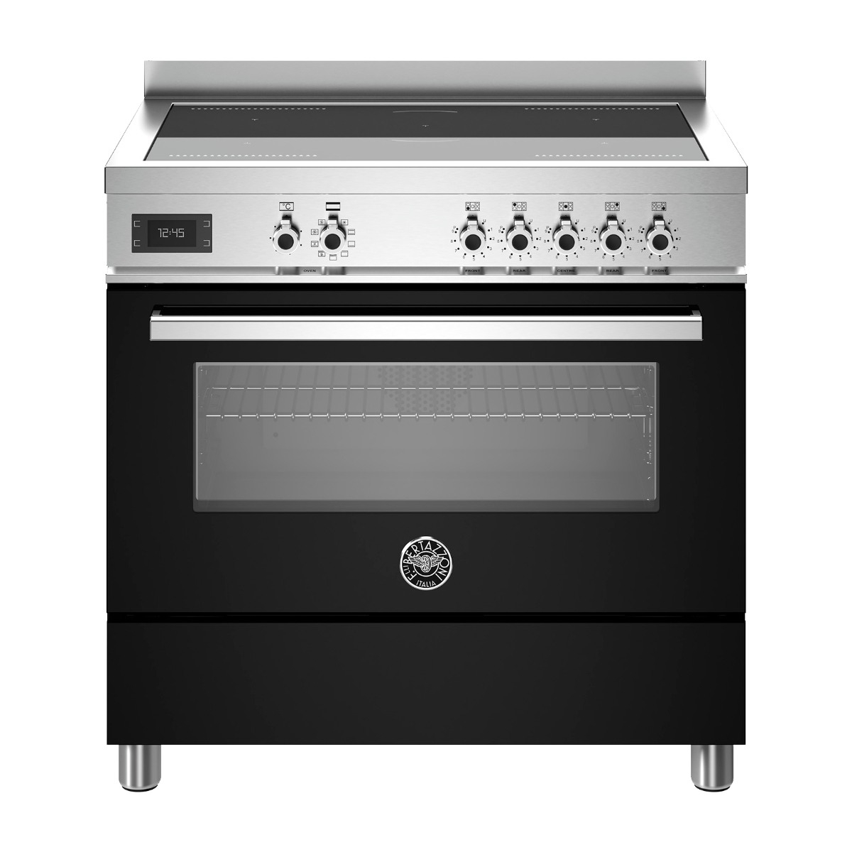 Bertazzoni Professional Series PRO95I1ENET induktionskomfur, nero