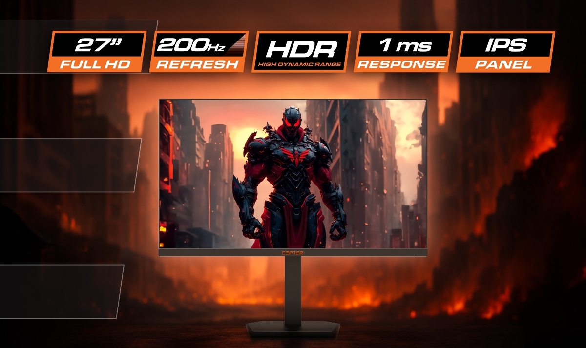 Cepter Alpha Pro HAS 27".